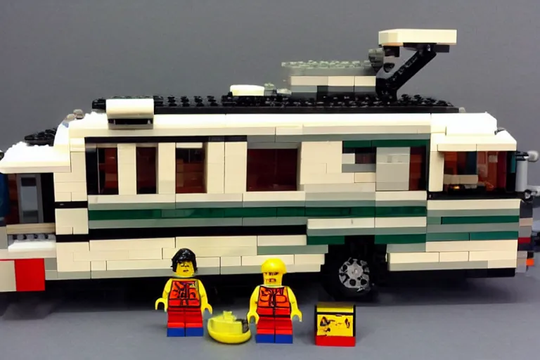 Image similar to rv meth lab 1 9 8 5 lego set