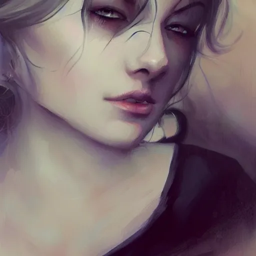 Prompt: a painting in the style of charlie bowater and in the style of stephen bauman. smooth, sharp focus, semi - realism.