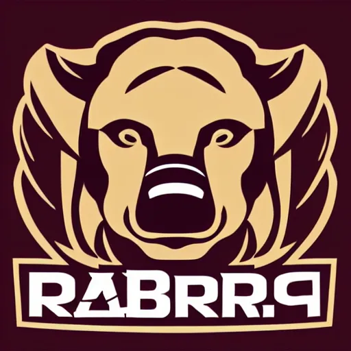 Prompt: new logo for Sacramento republic FC with bear smoking a joint