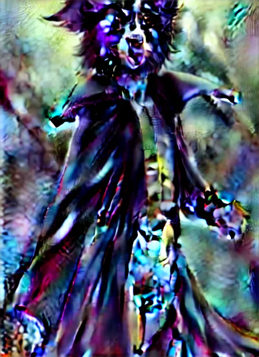 Prompt: wide angle beautiful full body portrait of a cute male anthropomorphic anthro border collie fursona wearing black robes, character design by charlie bowater, henry asencio, and ross tran, furry art, furaffinity, beautiful, glamor pose, detailed, aesthetic, trending on artstation