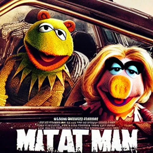 Prompt: Muppets in Mad Max