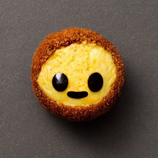 Image similar to emoji of a scotch egg