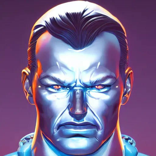 Image similar to face icon stylized minimalist t - 1 0 0 0, loftis, cory behance hd by jesper ejsing, by rhads, makoto shinkai and lois van baarle, ilya kuvshinov, rossdraws global illumination