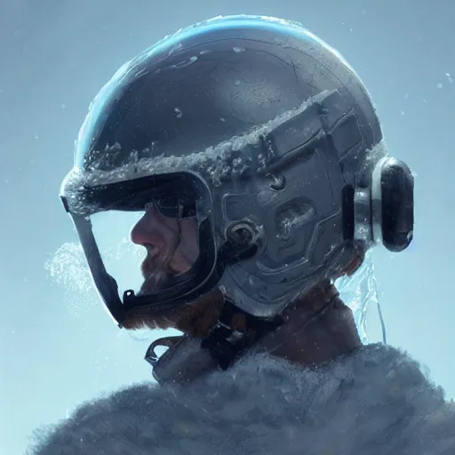 Prompt: american football helmet made of ice and stalactites, ultradetailed, art by greg rutkowski, 4 k, concept art, trending on artstation, devianart, cgsociety