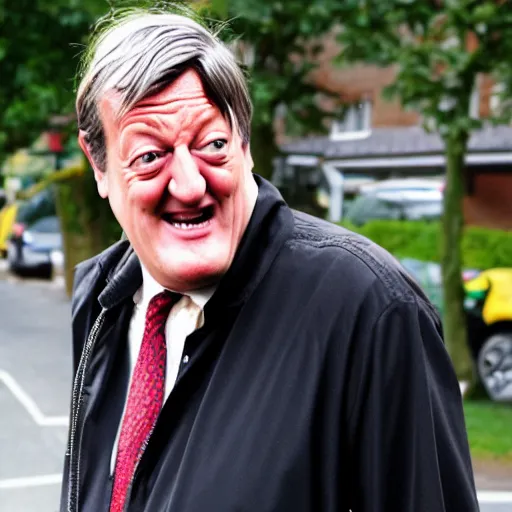 Image similar to [ french fry ] is ( ( stephen fry ) ) hybrid intercross mix