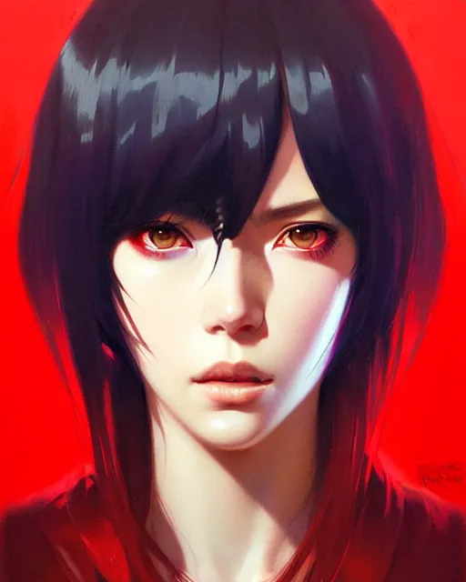 Image similar to portrait of neferata, realistic shaded perfect face, fine details. anime. realistic shaded beautiful lighting poster by ilya kuvshinov katsuhiro otomo ghost - in - the - shell, magali villeneuve, artgerm, jeremy lipkin and michael garmash and rob rey