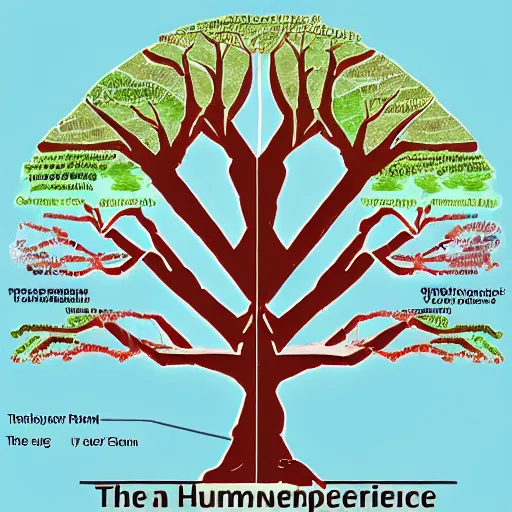 Image similar to the human experience level tree representation