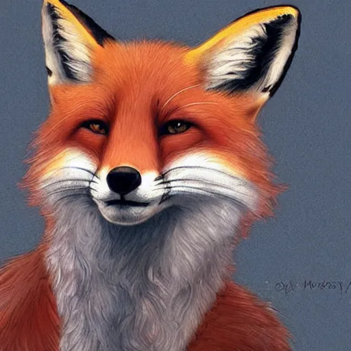 Prompt: fox wearing a tiara, fantasy art, epic