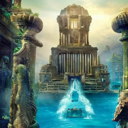 Image similar to lost city of atlantis