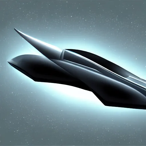 Prompt: a hiper realistic digital art of a futurist spaceship car