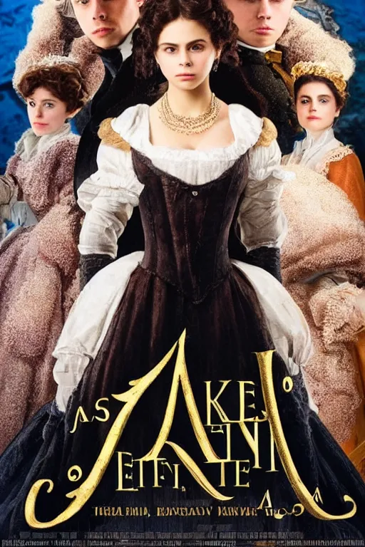 Image similar to jake t. austin as anna karenina in the new live action remake, 3 5 mm photography, highly detailed, cinematic lighting, 4 k