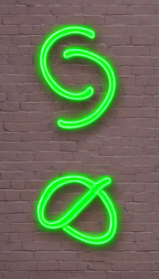 Image similar to a neon infinity sign