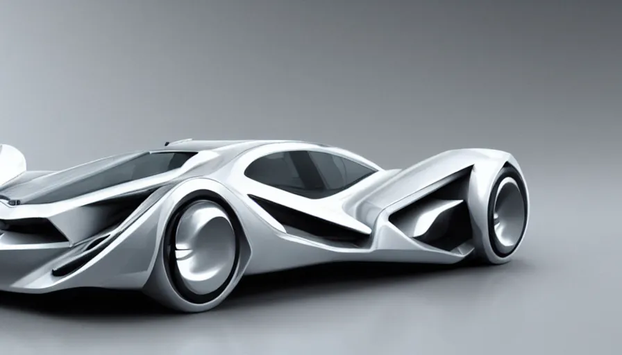 Prompt: a futuristic car design