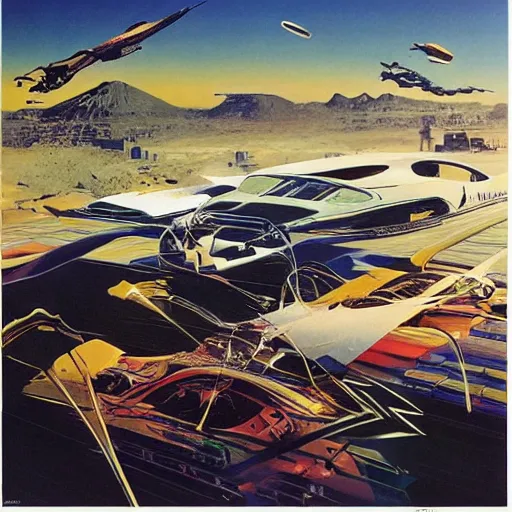 Image similar to surreal dreaming art, magnesium, art by syd mead and john berkey and annie leibovitz