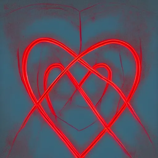 AI Art: Heart-to-Heart by @Zer0Fleet