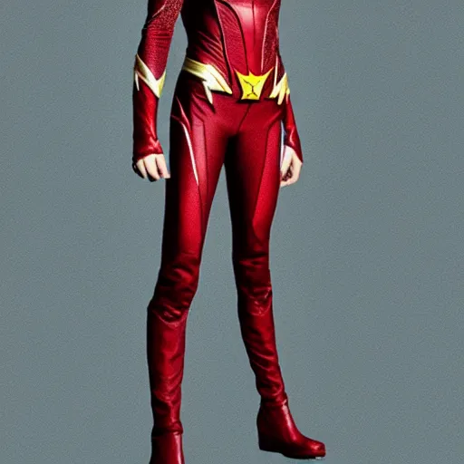 Prompt: Alexandra Daddario as Flash