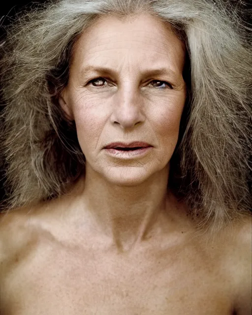 Prompt: annie leibovitz portrait photo, the most beautiful girl in the world, earth, year 2447, cdx