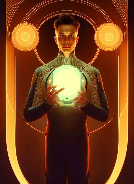 Prompt: symmetry!! portrait of tesla male, chemisty, sci - fi, glowing lights!! intricate, elegant, highly detailed, digital painting, artstation, concept art, smooth, sharp focus, illustration, art by artgerm and greg rutkowski and alphonse mucha, 8 k