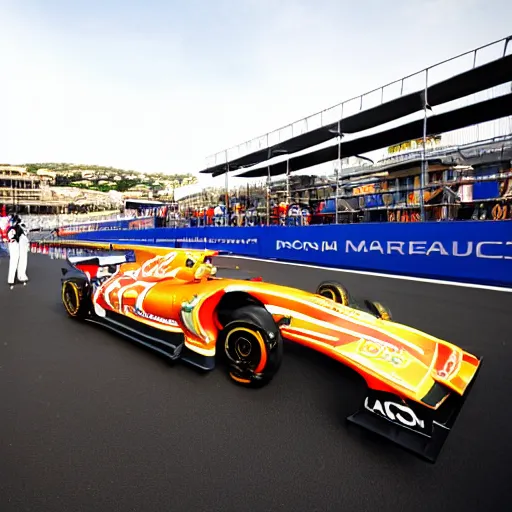 Image similar to monte carlo grand prix pit lane fire