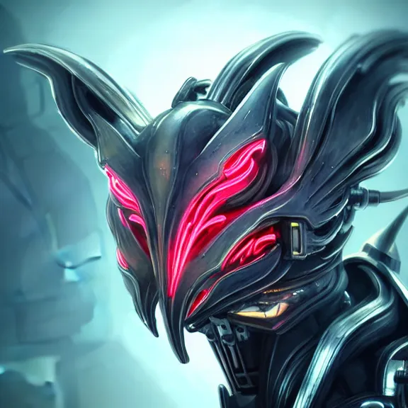 Image similar to close up headshot of a cute beautiful stunning anthropomorphic hot female robot dragon, with sleek silver metal armor, glowing OLED visor, facing the camera, high quality maw open and about to eat your pov, food pov, the open maw being highly detailed and soft, highly detailed digital art, furry art, anthro art, sci fi, warframe art, destiny art, high quality, 3D realistic, dragon mawshot, maw art, pov furry art, detailed mawshot, mawshot pov, furry mawshot, macro art, dragon art, Furaffinity, Deviantart, Eka's Portal, G6