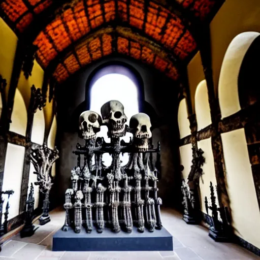 Image similar to Sedlec Ossuary