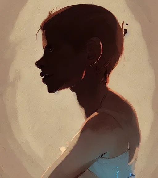 Image similar to portrait of nathan drake savinga beautiful woman by atey ghailan, by greg rutkowski, by greg tocchini, by james gilleard, by joe fenton, by kaethe butcher, dynamic lighting, gradient light blue, brown, blonde cream and white color scheme, grunge aesthetic