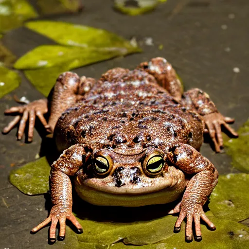 Image similar to all hail the hypnotoad, glory to the hypnotoad