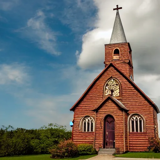 Image similar to photo of a church for clowns