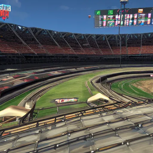 Image similar to trackmania stadium