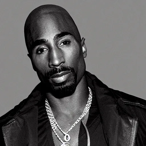 Prompt: tupac at age 5 0