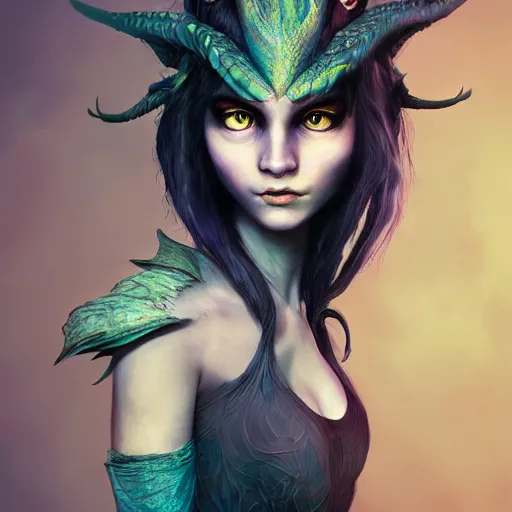 female human dragon hybrid