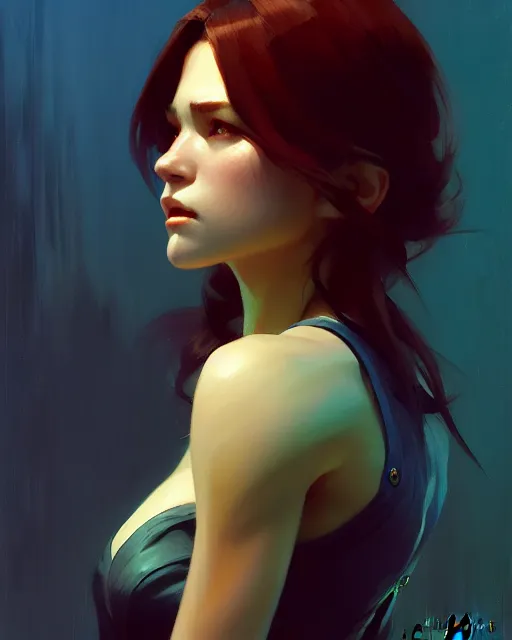 Image similar to a potrait of a human rogue, fine details. night setting. realistic shaded lighting poster by ilya kuvshinov katsuhiro, artgerm, jeremy lipkin and michael garmash, unreal engine, radiant light, detailed and intricate environment, digital art, trending on art station