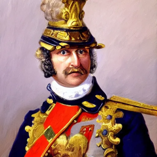 Image similar to oil painting of frederick the third of prussia