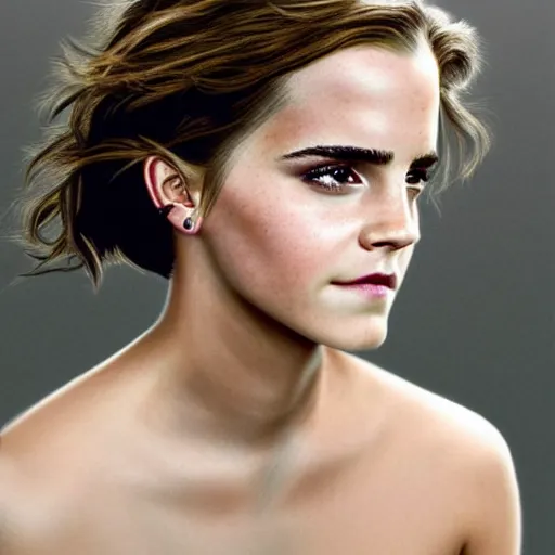 Image similar to Color portrait of Emma Watson