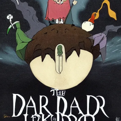 Image similar to the dark lord, by Studio Ghibli