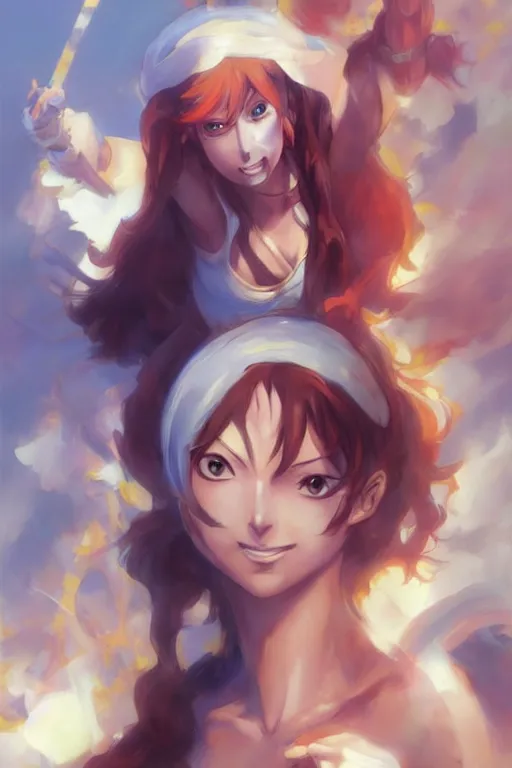 ArtStation - Fan art Nami - One piece