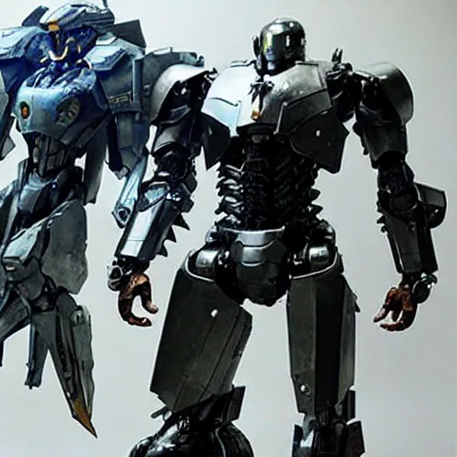 Prompt: cinematic still in real steel movie and westworld and pacific rim movie, one slim full body ornate armored core by fujioka kenki and by mamoru nagano