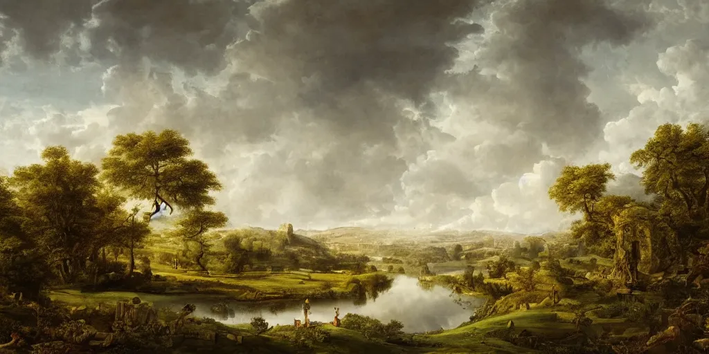 Prompt: Arcadia, realistic, masterpiece, award winning landscape photo, hyperdetailed