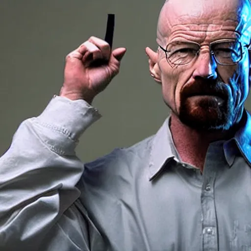 Image similar to walter white as gigachad