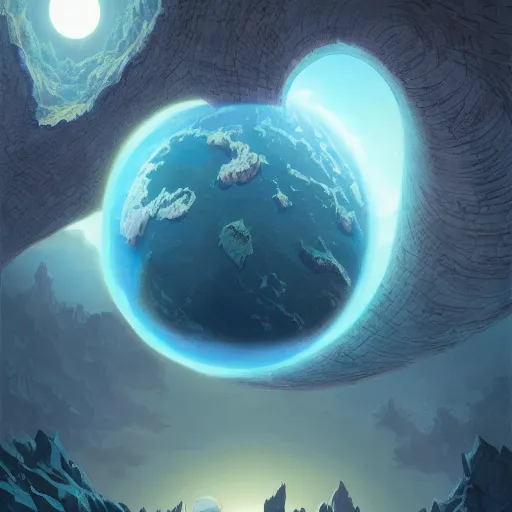 Image similar to Planet Earth, by Andreas Rocha,