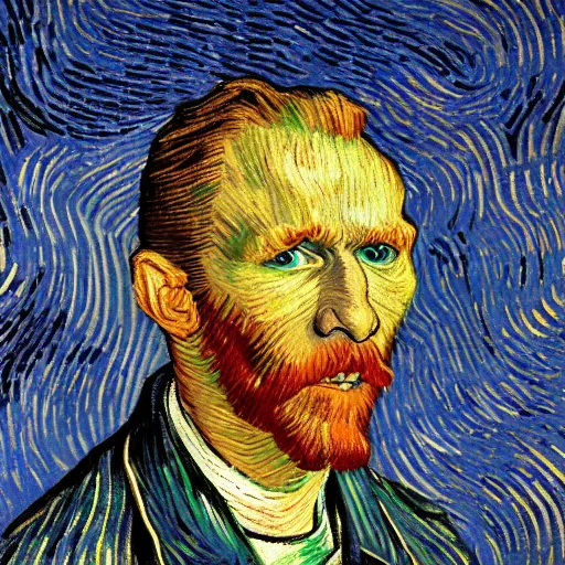 Image similar to spaghetti by vincent van gogh, digital art, trending on artstation