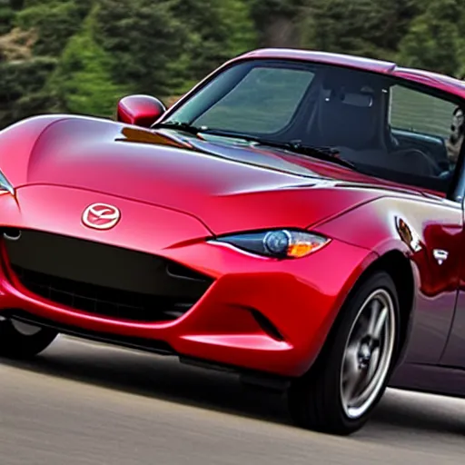 Image similar to sututututu mazda miata meme, realistic, hdr, clear image, hdd, rtx on, dynamic lighting,