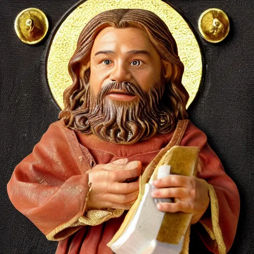 Image similar to dwarf jesus christ