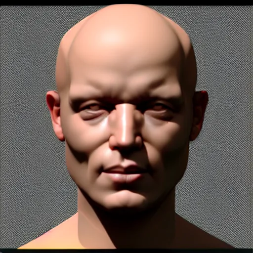 Prompt: human head uv unwrapped, basecolor, uv map, albedo texture, diffuse - map, pbr rendering, texture channels