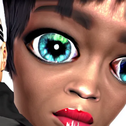 Image similar to left eye from tlc in gta style