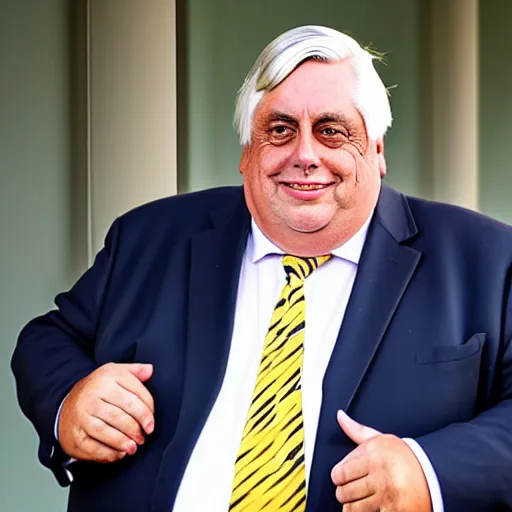 Prompt: portrait of Senator Clive Palmer, 4K