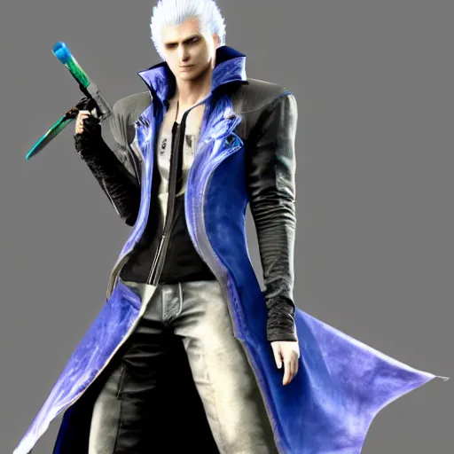 ArtStation - Vergil (Devil May Cry 3)