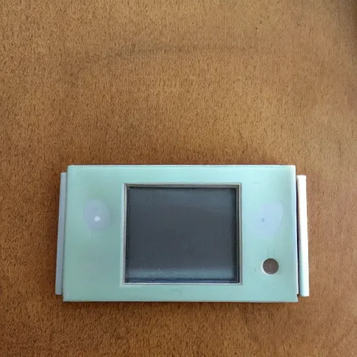 Prompt: a photo of an iPod from the 1970s 1974, thrift store find