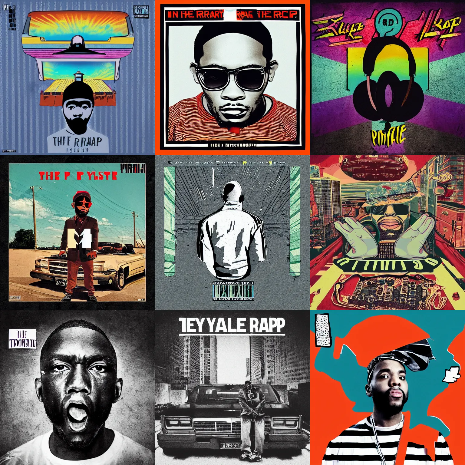 Kendrick Lamar DAMN Rap Album Cover Hip Hop HD Print Music