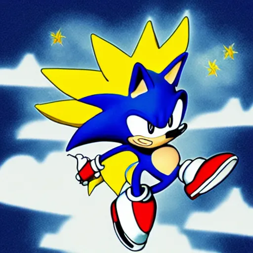 Classic Sonic Speed (N/AI generated and ALT style) by jorgefeio on  DeviantArt